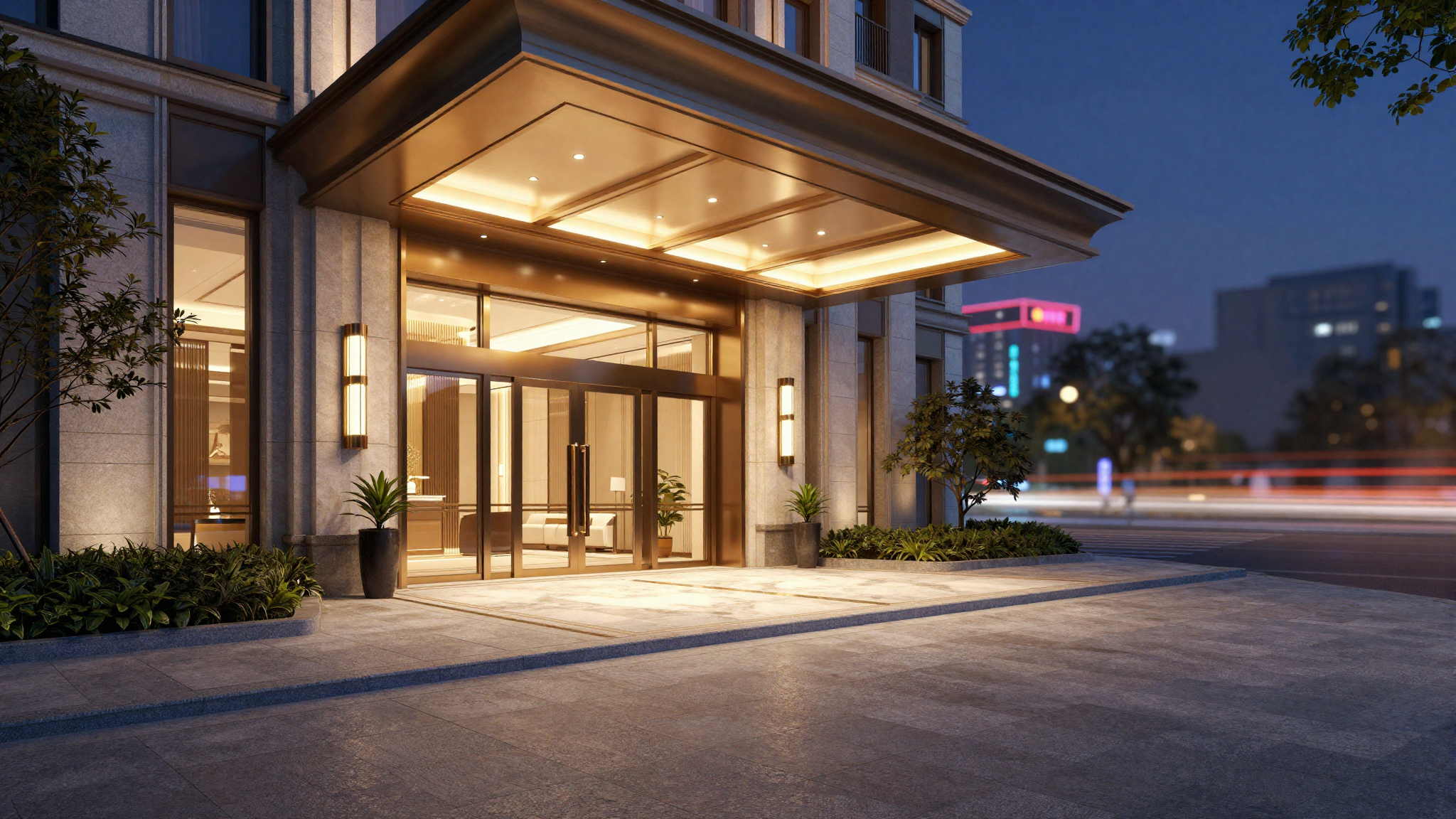 Resort Exterior Rendering